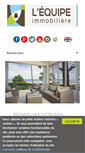 Mobile Screenshot of lequipe-immobiliere-reunion.com